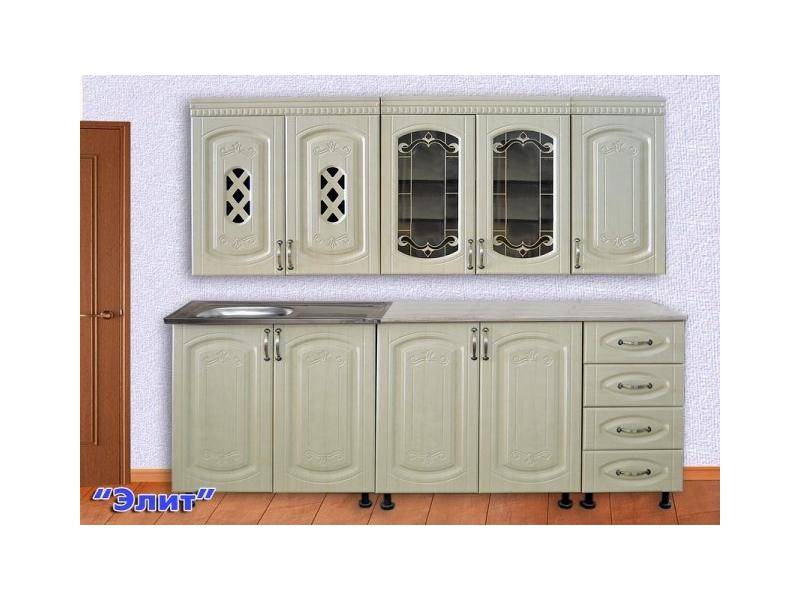 изящная прямая кухня элит в Нижневартовске