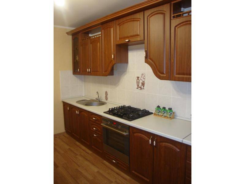 классическая прямая кухня мдф в Нижневартовске