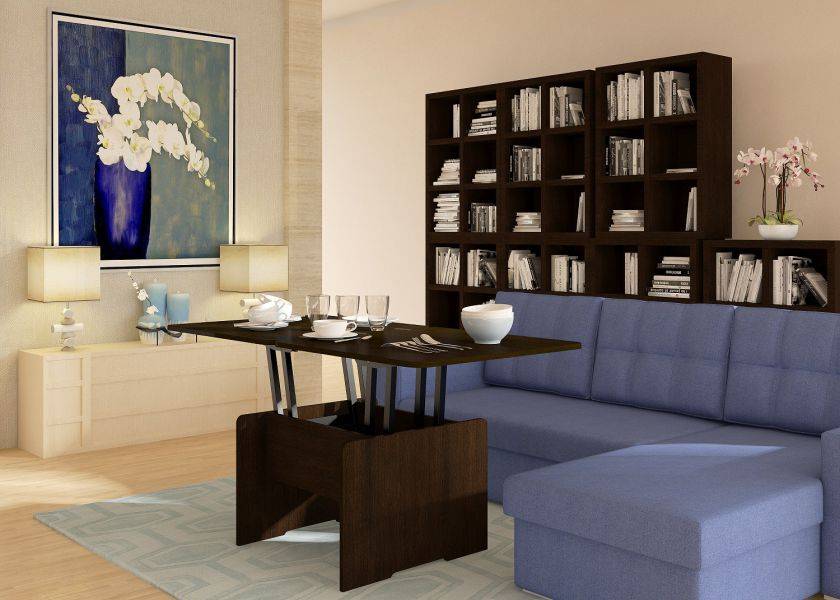 стол-трансформер дебют 5 темный венге в Нижневартовске