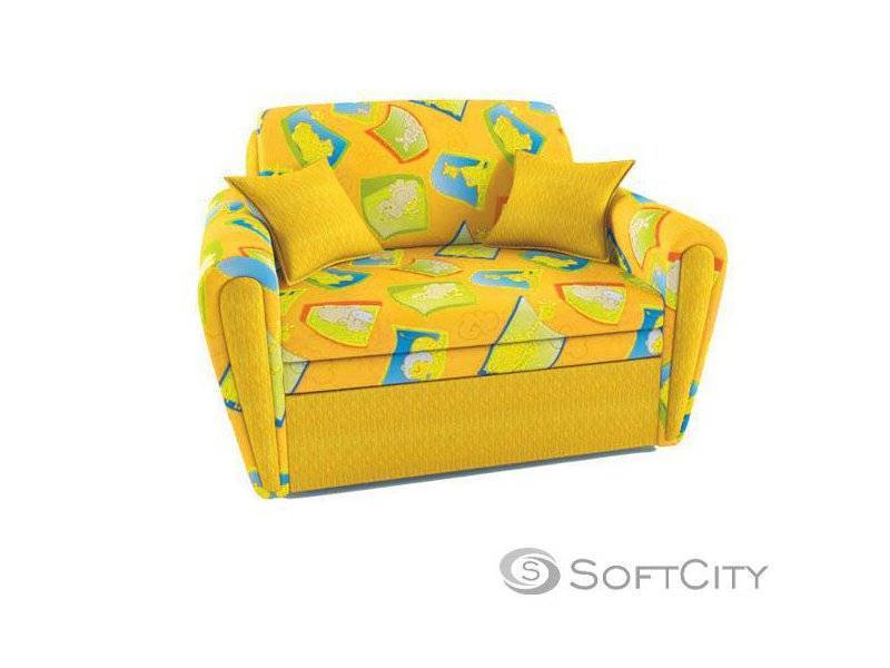 диван детский с мягкими подлокотниками мартиник 6 в Нижневартовске