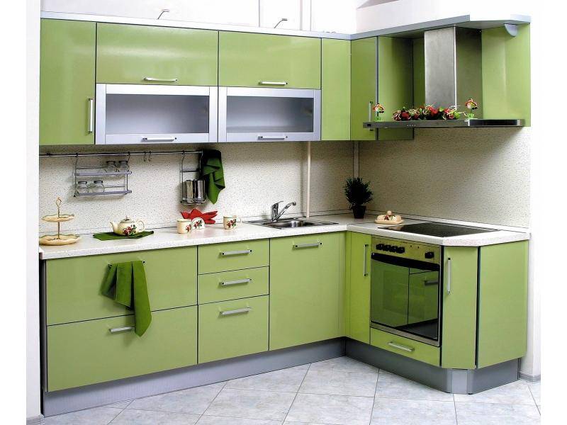 зеленая кухня элегант в Нижневартовске