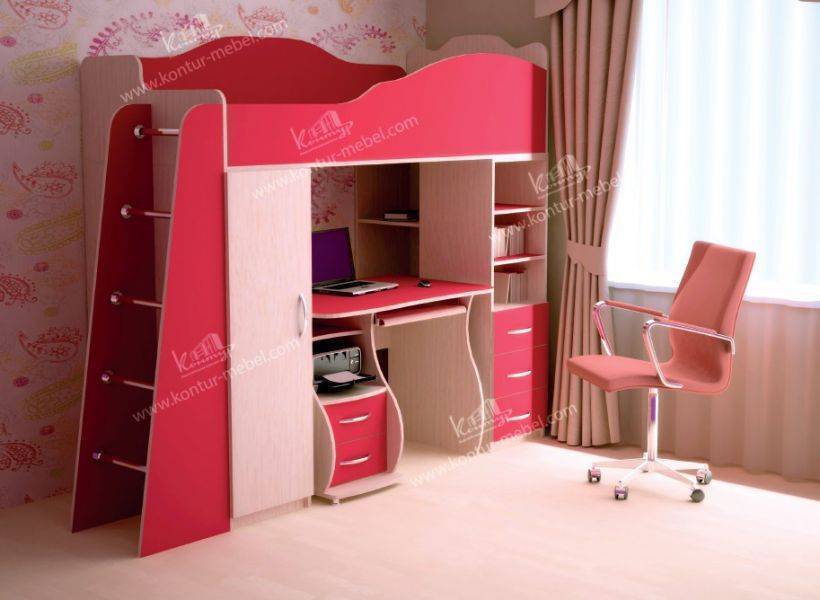 детская кровать-чердак настя в Нижневартовске