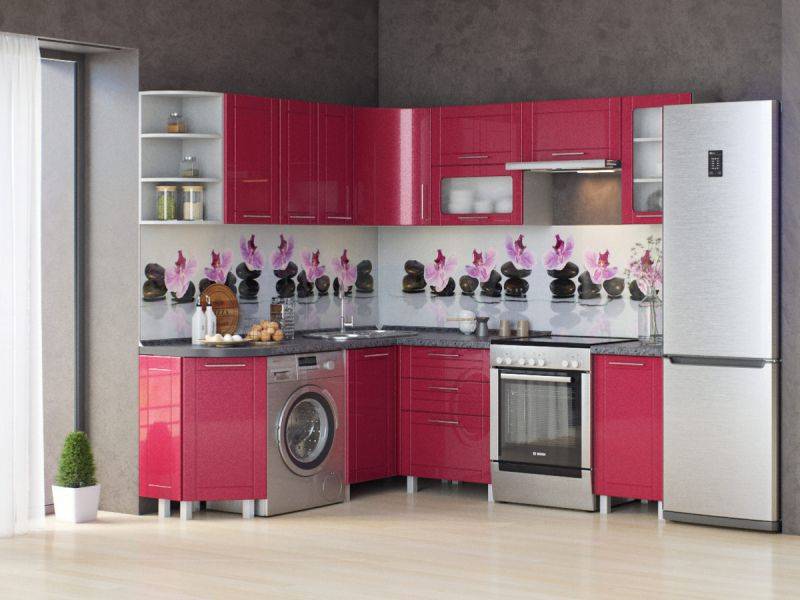 кухонный гарнитур угловой алла в Нижневартовске