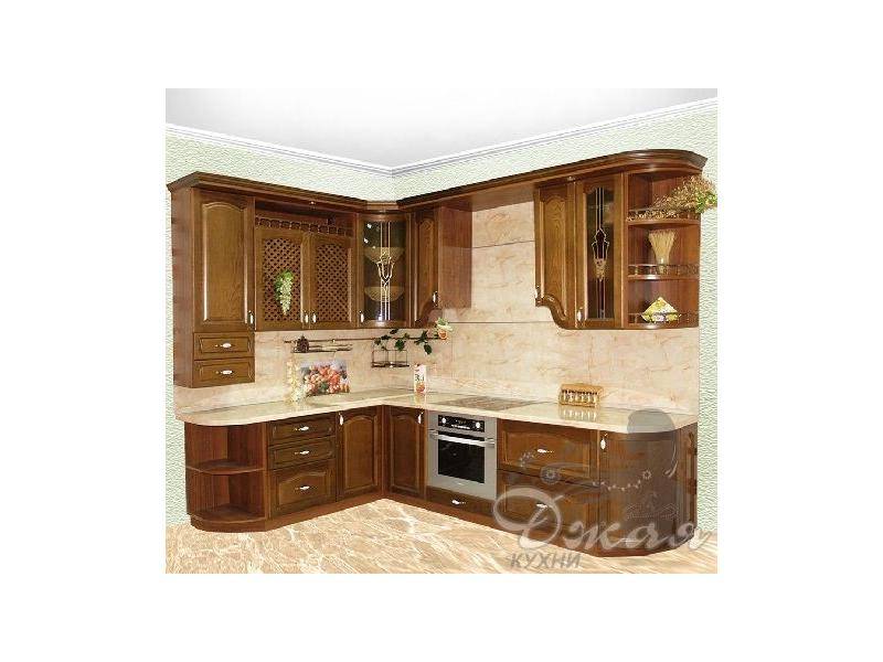 коричневая кухня в Нижневартовске