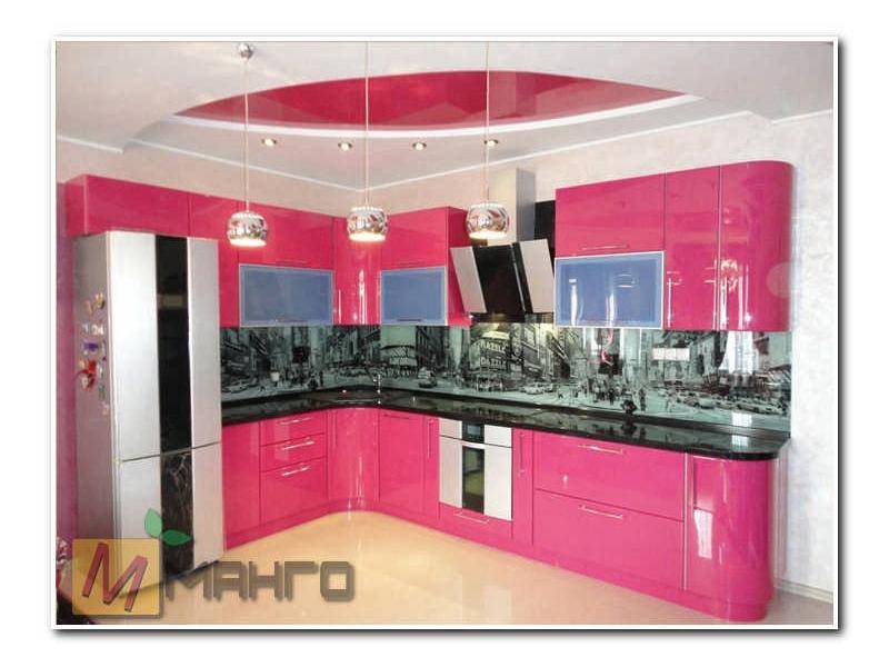 кухня с фасадом пластик перис в Нижневартовске