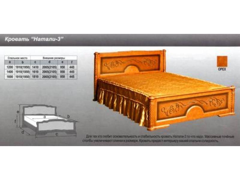 кровать натали 3 в Нижневартовске