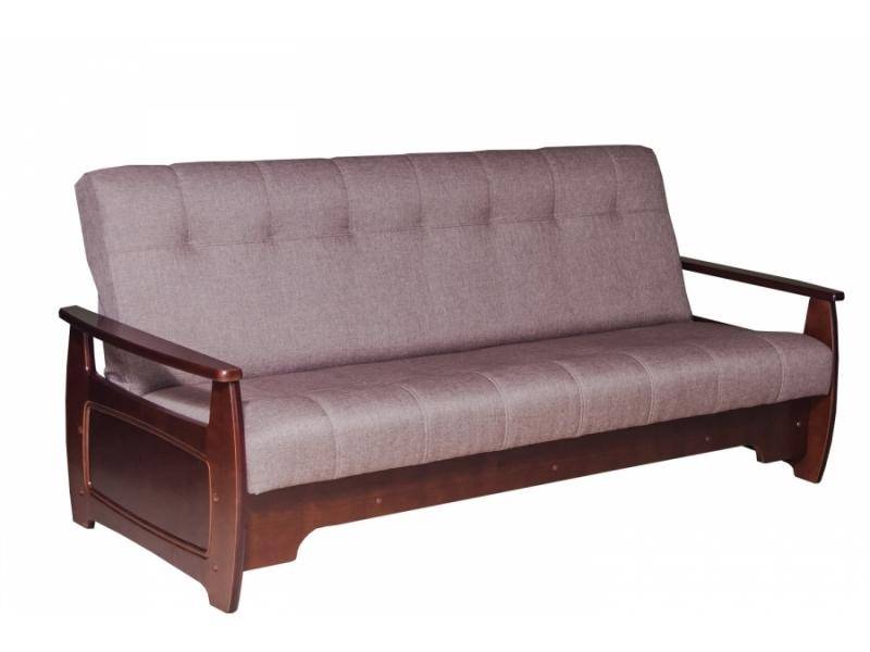 диван прямой бриз с деревянными подлокотниками в Нижневартовске