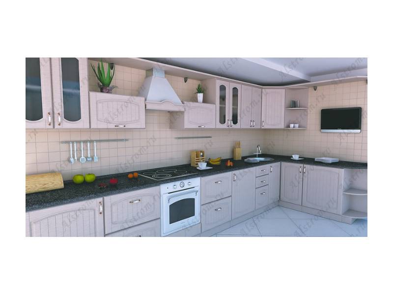 кухня угловая мдф кантри матовый в Нижневартовске