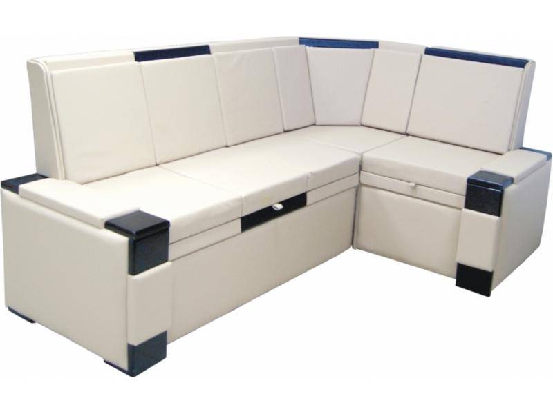 светлый кухонный уголок грация с коробом в Нижневартовске