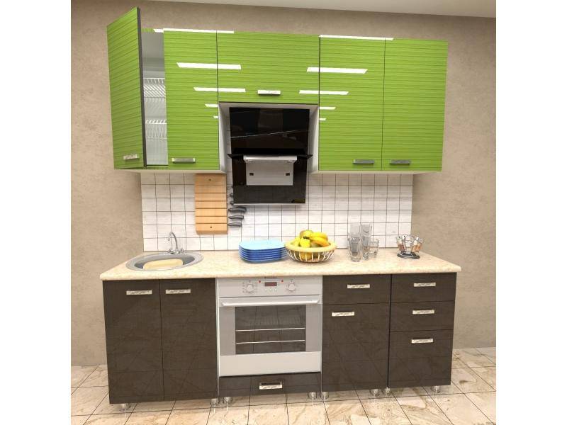 небольшой кухонный гарнитур лайм в Нижневартовске