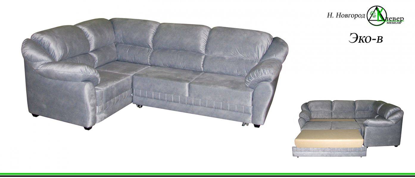 диван угловой эко-в в Нижневартовске