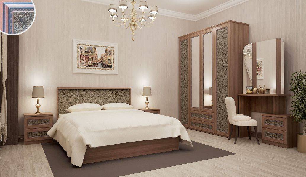 спальня симфония 1 рп-патина с экокожей в Нижневартовске