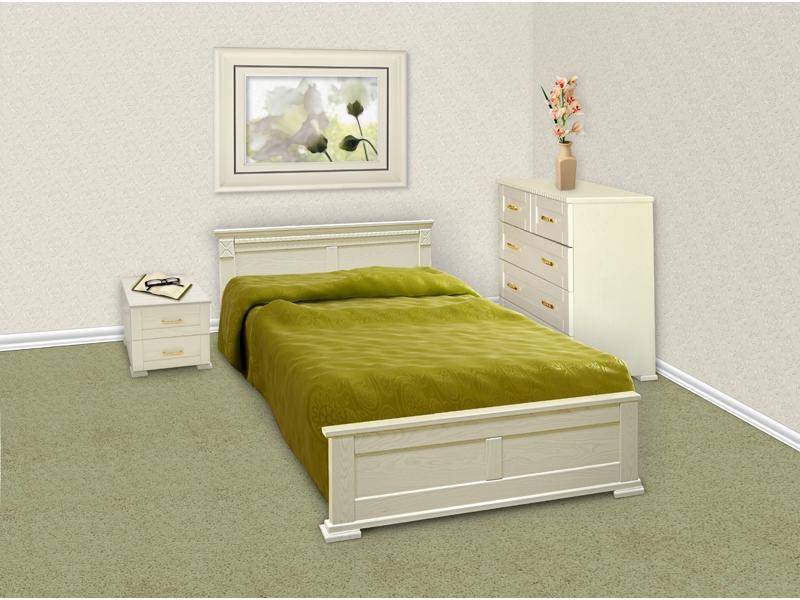 кровать массив плюс шпон в Нижневартовске