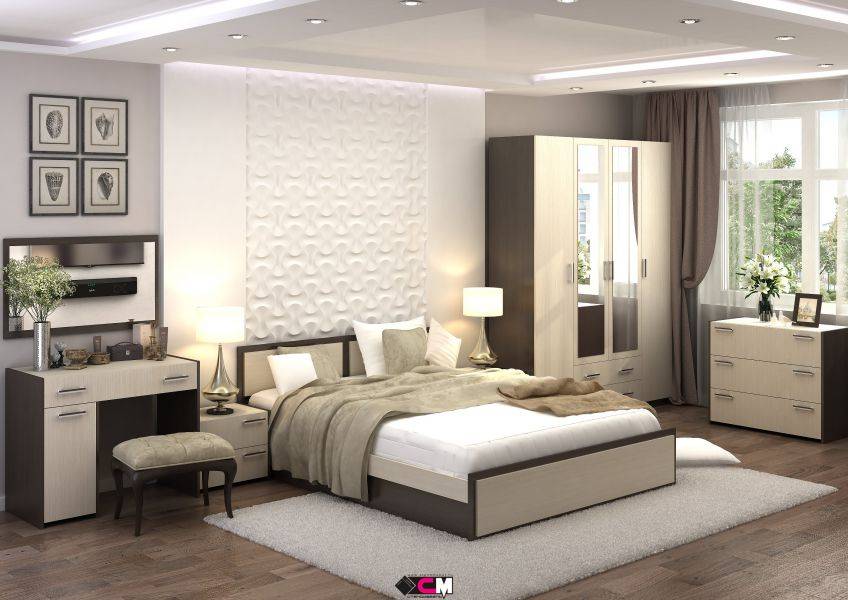 спальный гарнитур элегия лдсп в Нижневартовске