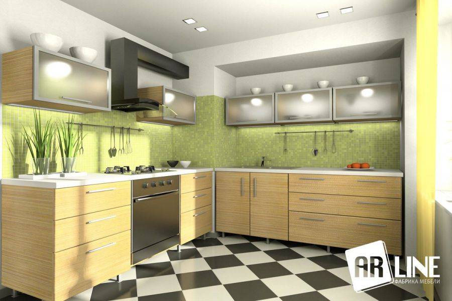 угловая кухня 5-8 в Нижневартовске