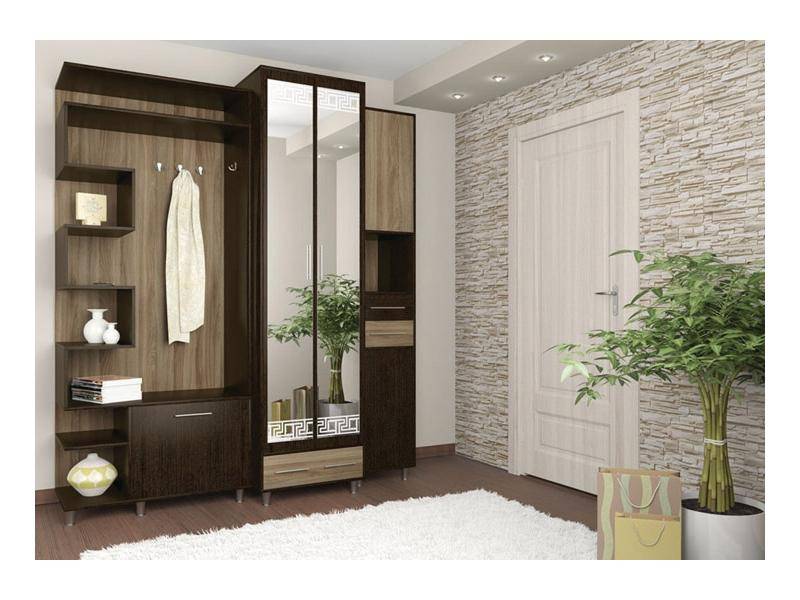 прихожая аттика-1 с распашным шкафом в Нижневартовске