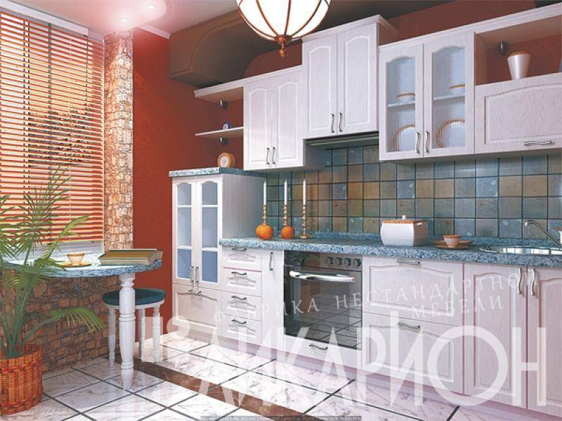 кухня прямая «валенсия классик» в Нижневартовске