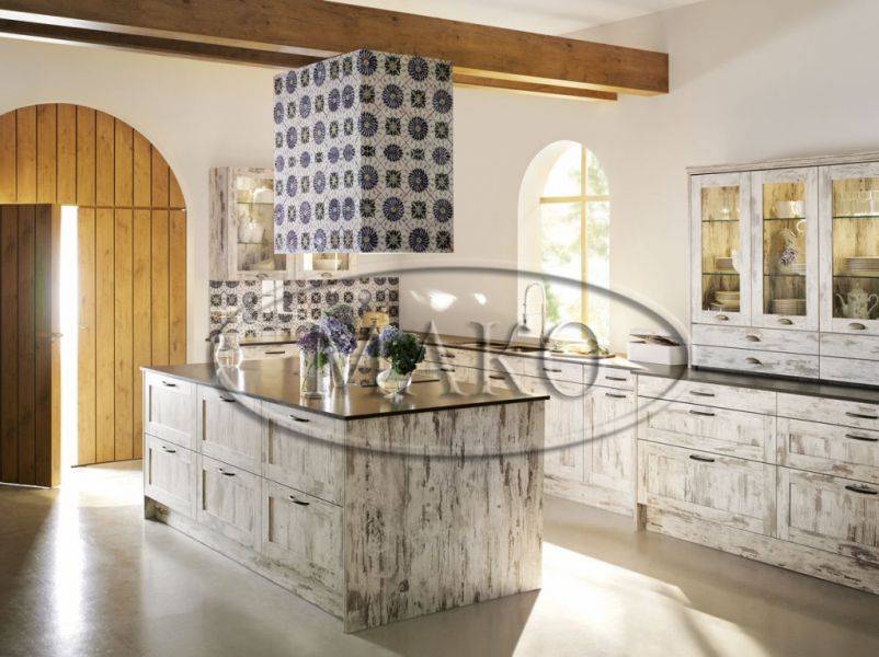 кухонный гарнитур лофт 4 с островом в Нижневартовске