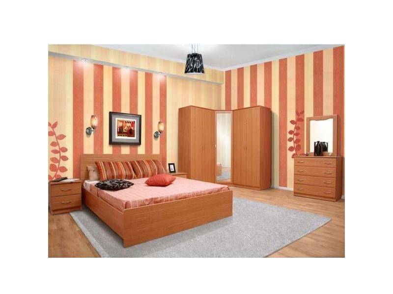 спальный гарнитур в цвете бук №21 в Нижневартовске