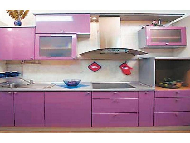 кухня прямая «hi - tech 3» в Нижневартовске