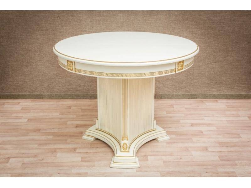 круглый белый стол в Нижневартовске