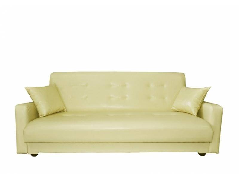 светлый диван на каркасе из массива драм в Нижневартовске