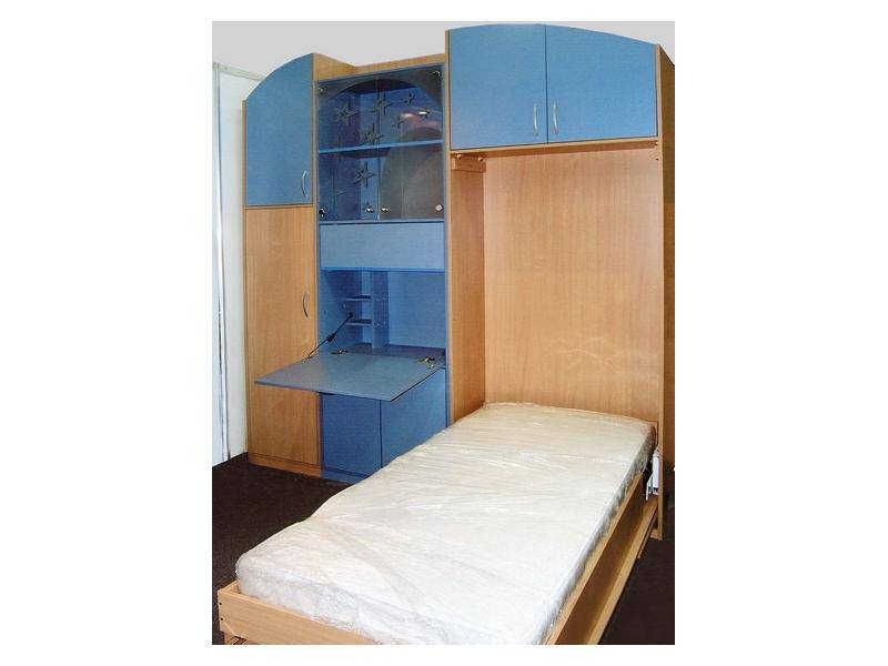 шкаф с рабочей зоной и откидной кроватью в Нижневартовске