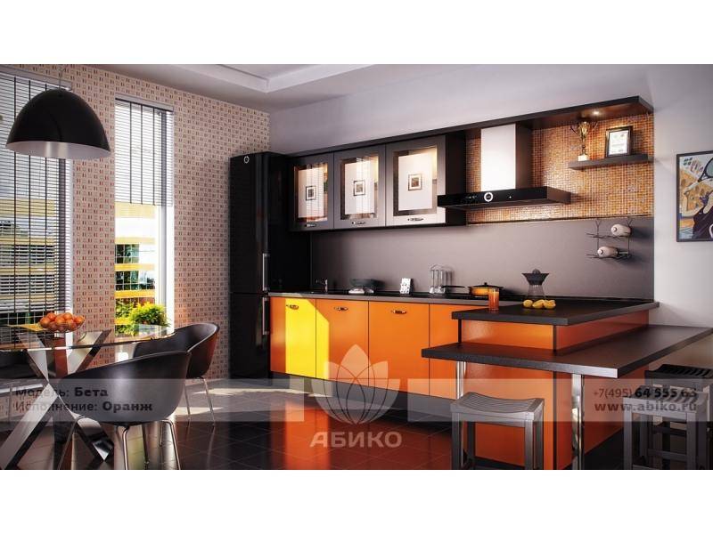 кухня бета оранж в Нижневартовске