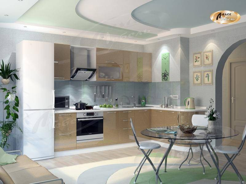 кухня угловая «brillar мегаполис» в Нижневартовске