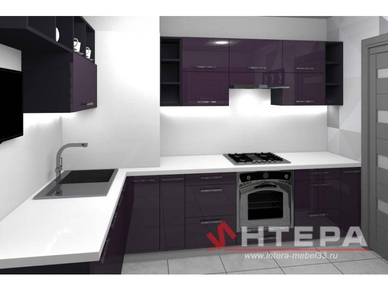кухонный гарнитур перла виола в Нижневартовске