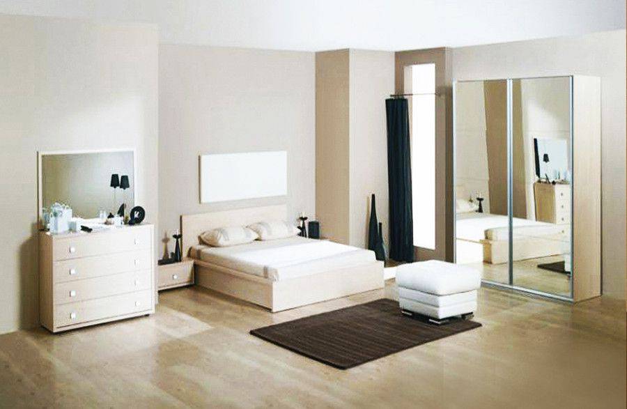 светлая спальня в Нижневартовске