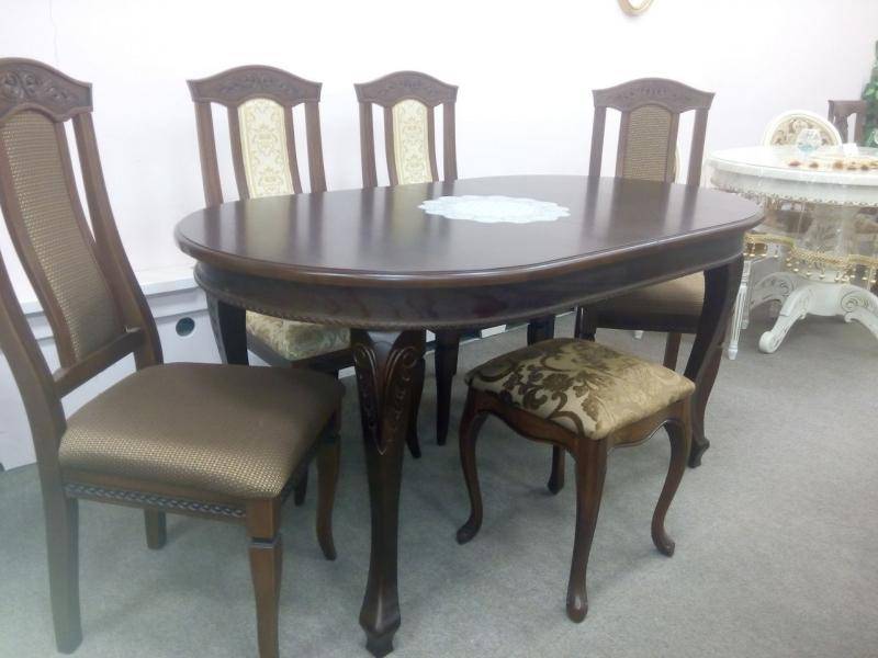 обеденный овальный стол грация в Нижневартовске