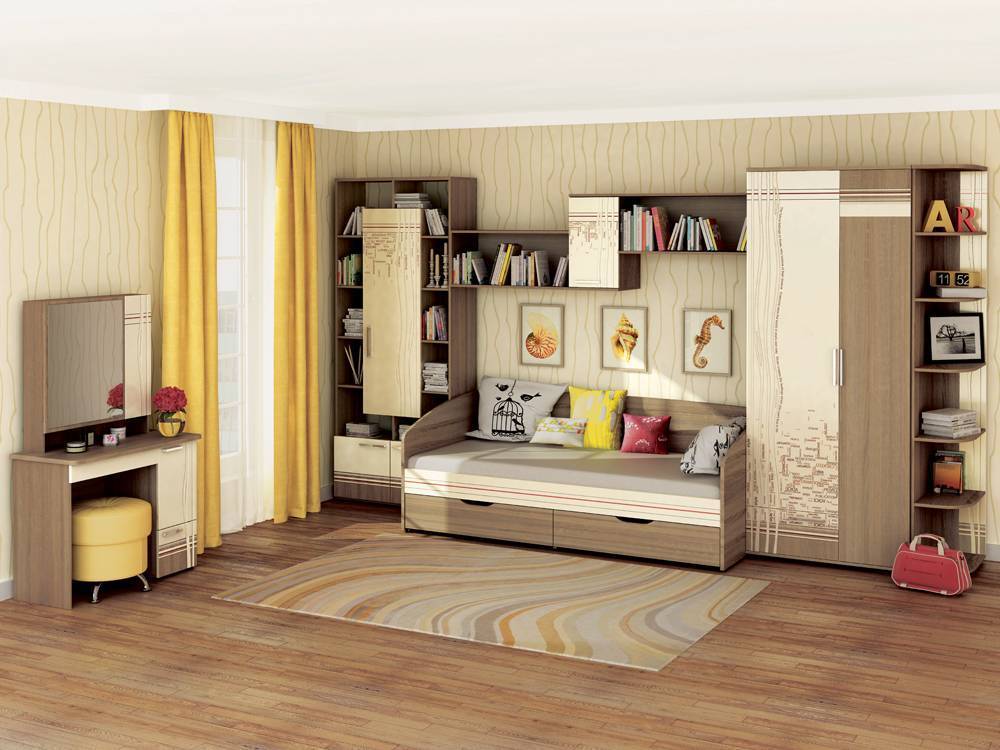 спальня подростковая бриз 3 в Нижневартовске