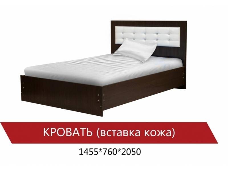 кровать со вставкой из кожи в Нижневартовске