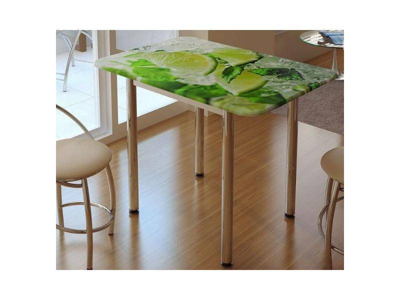 обеденный стол с принтом лайм в Нижневартовске