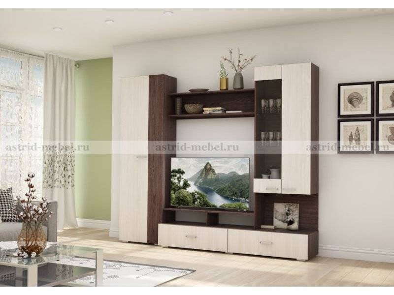 небольшая стенка в гостиную леон 5 в Нижневартовске