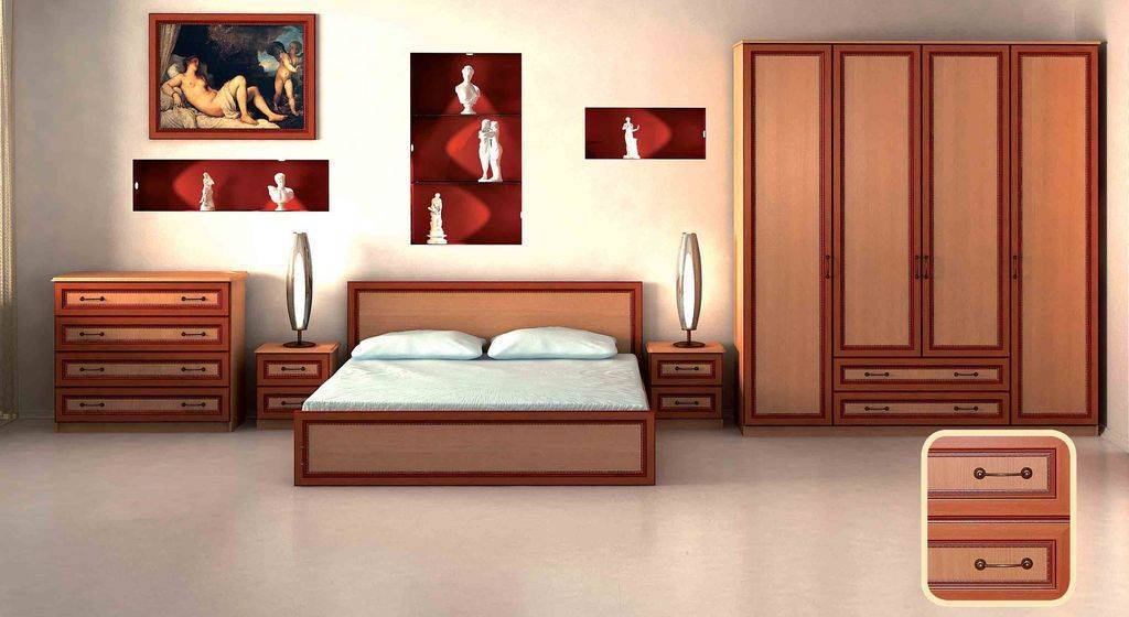 набор мебели для спальни анжелика-11 в Нижневартовске