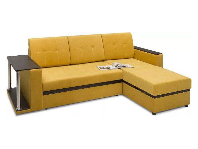 угловой диван с угловой полкой нео 1 в Нижневартовске