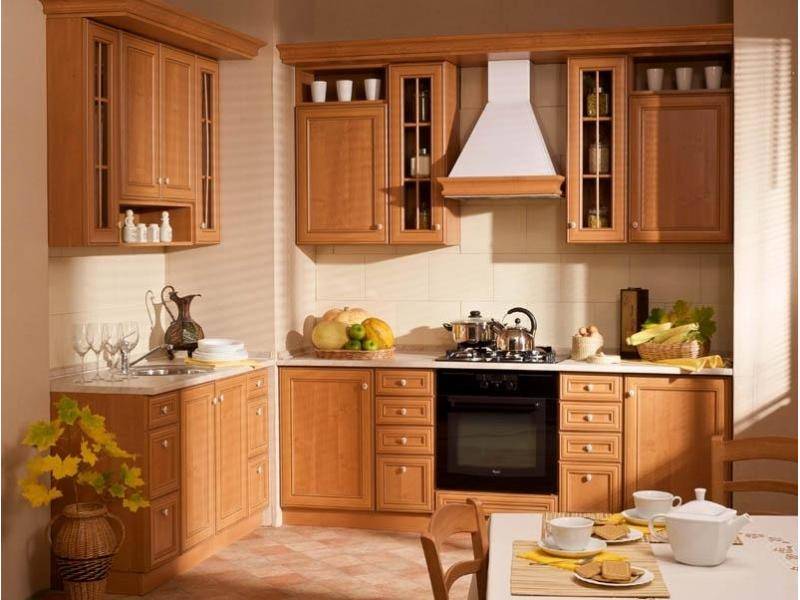 кухня угловая азалия ольха итальянский стиль в Нижневартовске