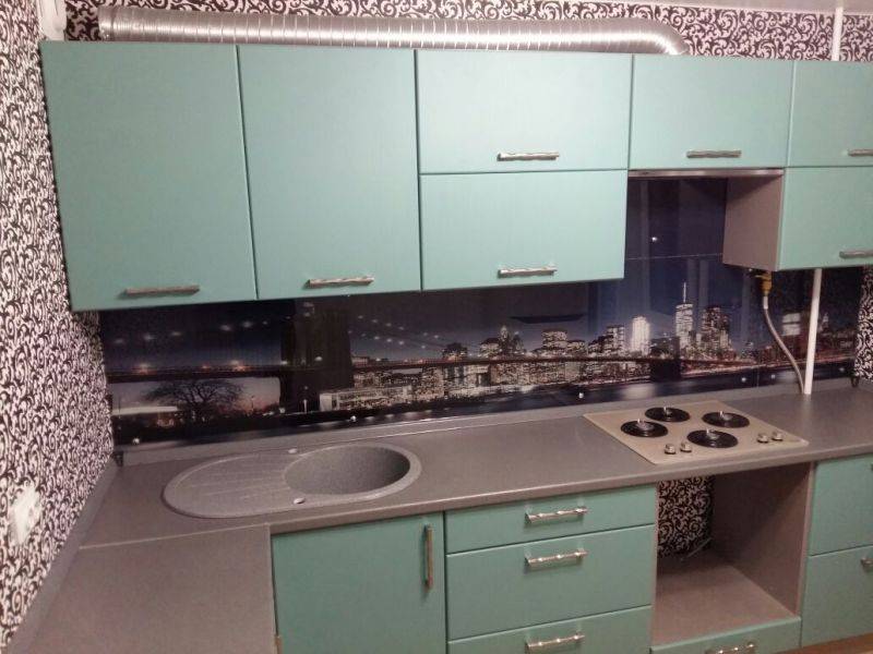 кухня с фасадами мдф пленка в Нижневартовске