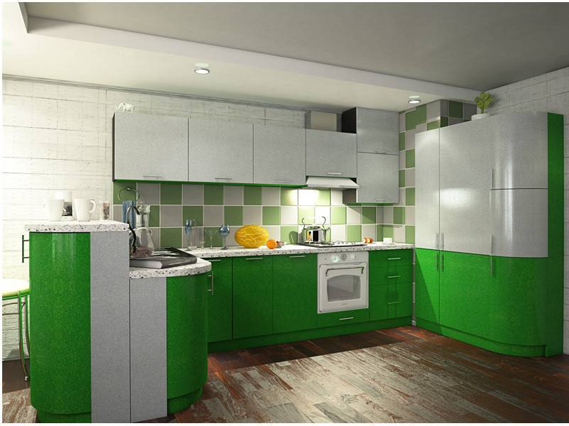 кухня угловая мдф пэрис в Нижневартовске