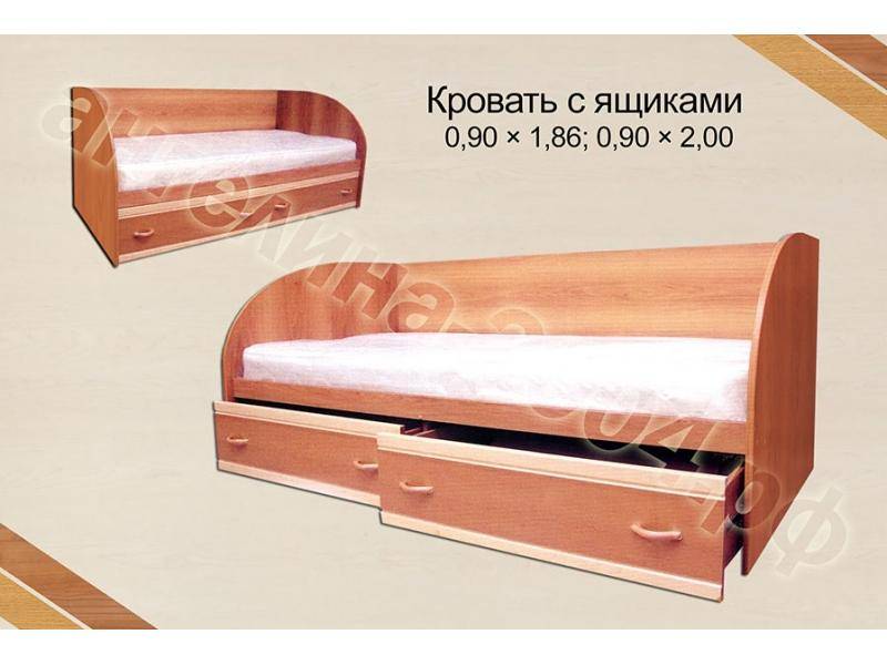 кровать с ящиками в Нижневартовске