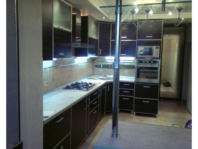 кухонный гарнитур угловой пластик в Нижневартовске