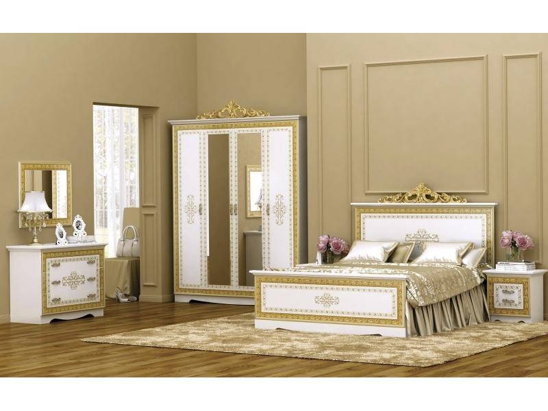 спальня в бежевых тонах оливия в Нижневартовске