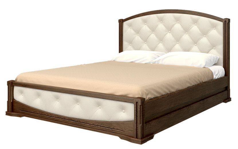 кровать из массива комфорт-люкс кожзам в Нижневартовске