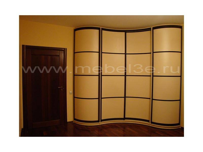 симметричный радиусный шкаф в Нижневартовске