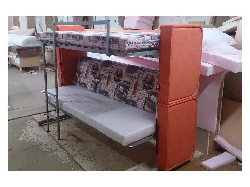 диван- трансформер в двухъярусную кровать тандем в Нижневартовске