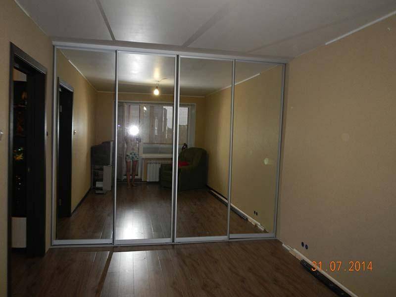 большой зеркальный шкаф sk001 в Нижневартовске