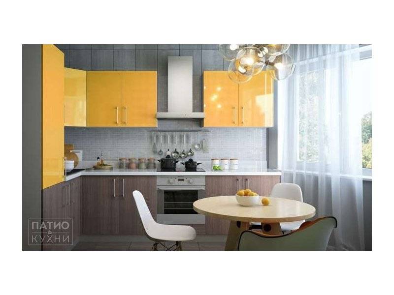 кухня lucrezia угловая (манго-шамони) в Нижневартовске