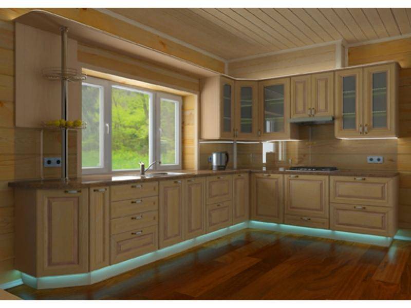 кухня угловая кантри 7 в Нижневартовске